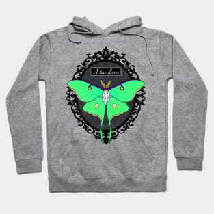 Luna Moth in a Frame Hoodie